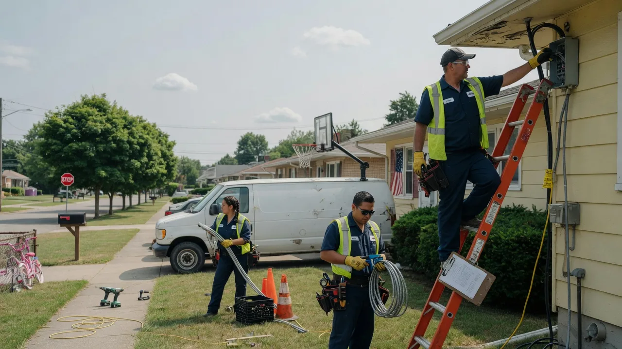 Licensed Electrician in Byrnedale, PA near me